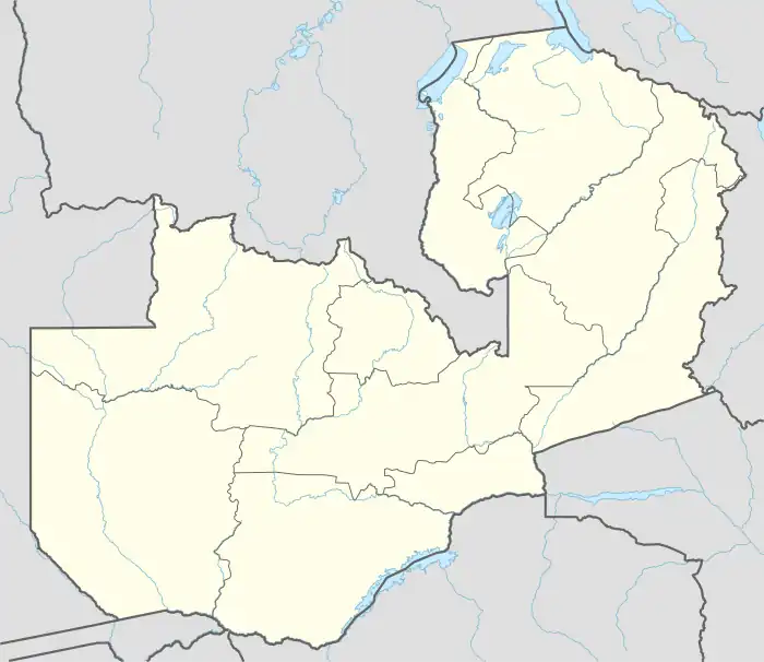 Kashikishi is located in Zambia