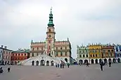 The Renaissance town hall of Zamość