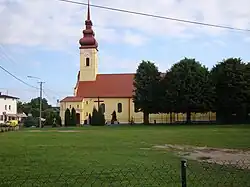 Church in village