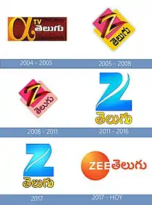 ZEE Telugu logos