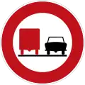 277: No Overtaking by Lorries