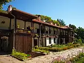 Courtyard and 19th-century residential buildings