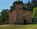 Front view of the church