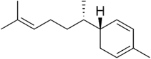 Stereo, skeletal formula of zingiberene