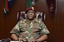 Lieutenant General Dabula assuming office