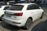 Zotye SR7 rear