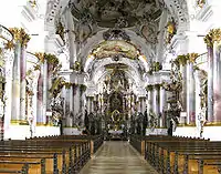 Zwiefalten Abbey stucco