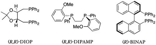 Three chemical diagrams