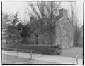 Lockkeeper's House, facing southeast with Washington Monument in backgroundc.1920-1950