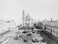 Santo Domingo Square, Mexico City in 1900