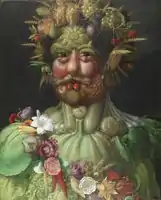 Giuseppe Arcimboldo, Vertumnus the god of seasons, 1591, Skokloster Castle