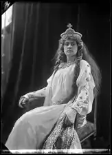 As Elsa in Lohengrin, 1903