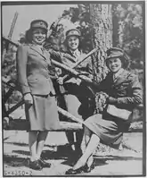 American Indian Women Reservists at Camp Lejeune during 1943