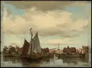 Harbor Scene, 1871. Clark Art Institute