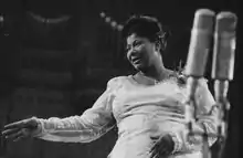 Jackson in concert in Zürich, 1961