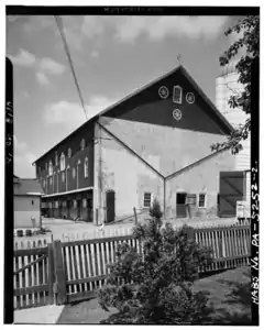 H. & S. Hoffman Barn, bearing twelve hex signs, in Montgomery County, Pa.