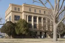 The Winkler County Courthouse in Kermit