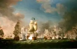 The Battle of Cape Passaro, 11 August 1718