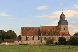 The church of Saint-Pierre at Écajeul