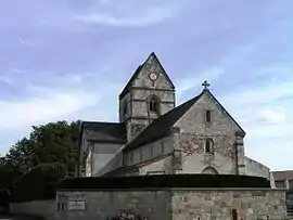 The church of Saint-Nicolas-Saint-Gérald in Francheville