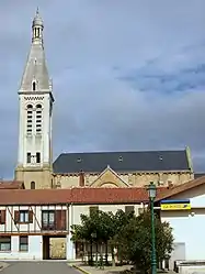 The church of Saint-Barthélemy in Miélan