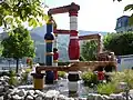 A fountain in Zell am See