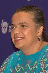 Former President of PRIBeatriz Paredes Rangelfrom Tlaxcala