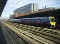 185127 at Doncaster with a Manchester Airport service on 3 November 2007