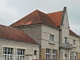 The town hall in Saint-Hilaire-de-Court