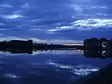 The Garonne river in Toulouse