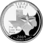 Texas quarter dollar coin