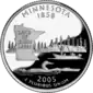 Minnesota quarter dollar coin