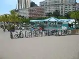 Recently the beach added the Oak Street Beachstro