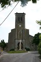 The church in Saint-Puy