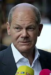 Olaf Scholz(SPD)from Hamburg