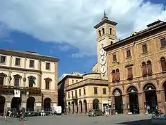 Piazza della Libertà, Tolentino.