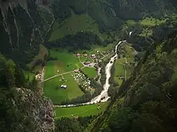 View of Lauterbrunnen