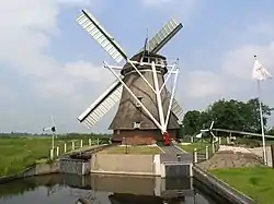 A windmill in Sebaldeburen