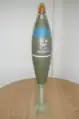 A 120 mm High Explosive mortar bomb.