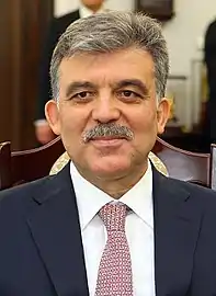 Abdullah Gül(2007–2014) (1950-10-29) October 29, 1950 (age 73)