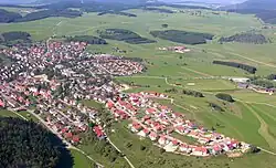 Aerial view of Böttingen