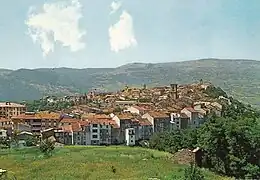 Overview of the town of Agnone (IS).