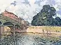 Bridge at Hampton Court, 1874