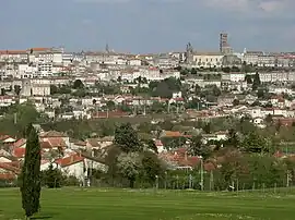 Angoulême, a view from Hirondelle golf course