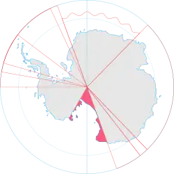 Location of Ross Dependency