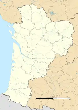 Jarnac is located in Nouvelle-Aquitaine