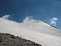 Ararat, View on snow covered top from 4,900m