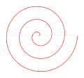 Archimedean spiral