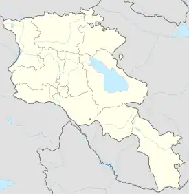 Kapan is located in Armenia