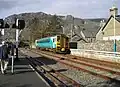 A mainline train at platform 1